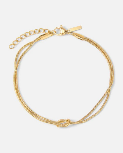 Evora Sonsuza Dek Çift-Arkadaş Düğüm Bilekliği